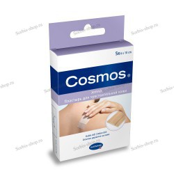 COSMOS sensitive - Пластырь для чувствительной кожи 5шт, 6х10см(5353031) - Интернет-магазин товаров для здоровья и красоты "Сорбис", Екатеринбург